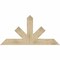 Ekena Millwork Saratoga Rough Sawn Timber Gable Bracket, Douglas Fir, 60"W x 30"H x 4"D x 6"F, 12/12 Pitch GBW060X30X0406SAR00RDF - alternate 1